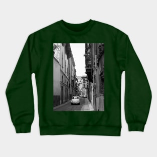 Cinquecento Fiat 500 Verona BW Crewneck Sweatshirt